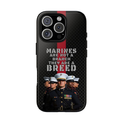 Marine Corps Tough iPhone Case - Proud Military Supporter