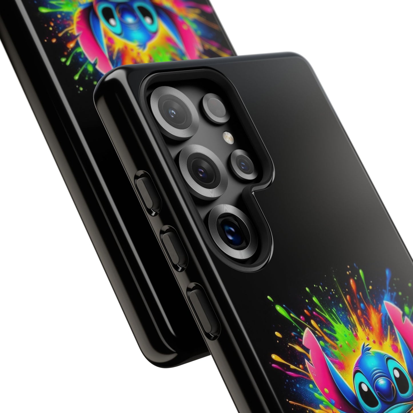 Colorful Samsung Cartoon Phone Cases, Stitch Phone Cover