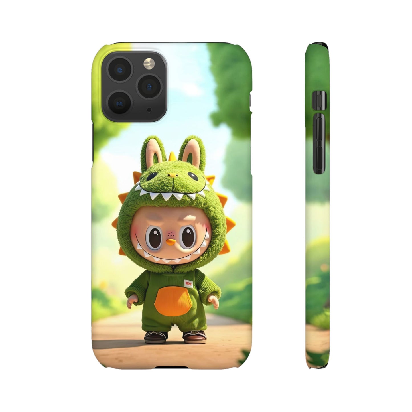 The Monsters Snap Case for iPhone Models – Playful Dinosaur Design