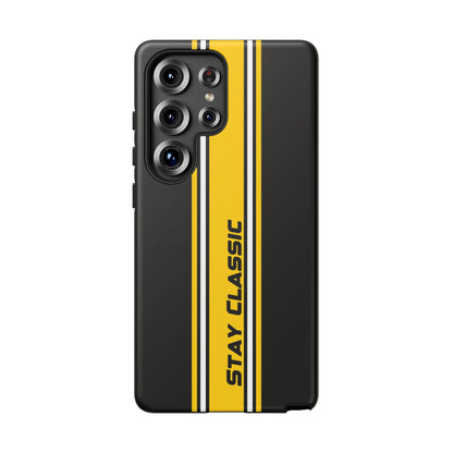 Stay Classic Tough Case – Minimalist Racing Design