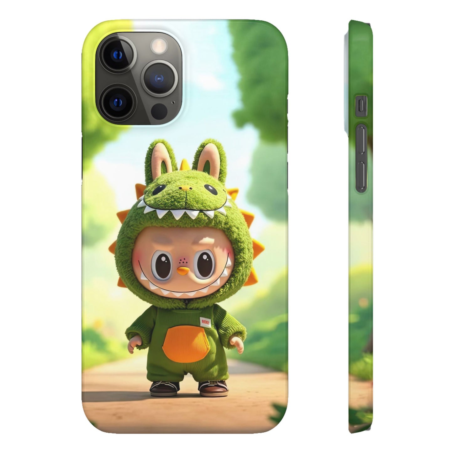 The Monsters Snap Case for iPhone Models – Playful Dinosaur Design