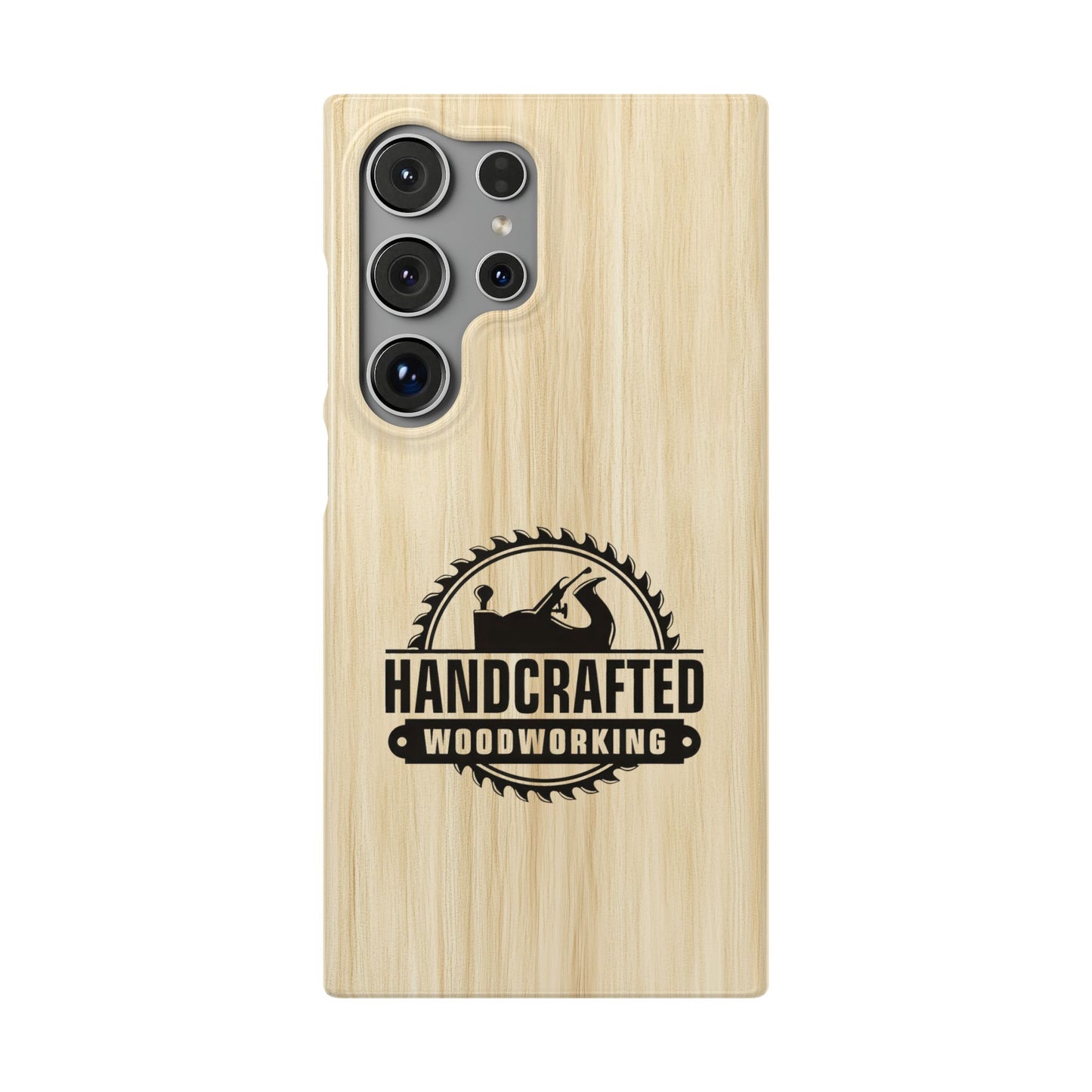 Woodworking Logo Slim Case