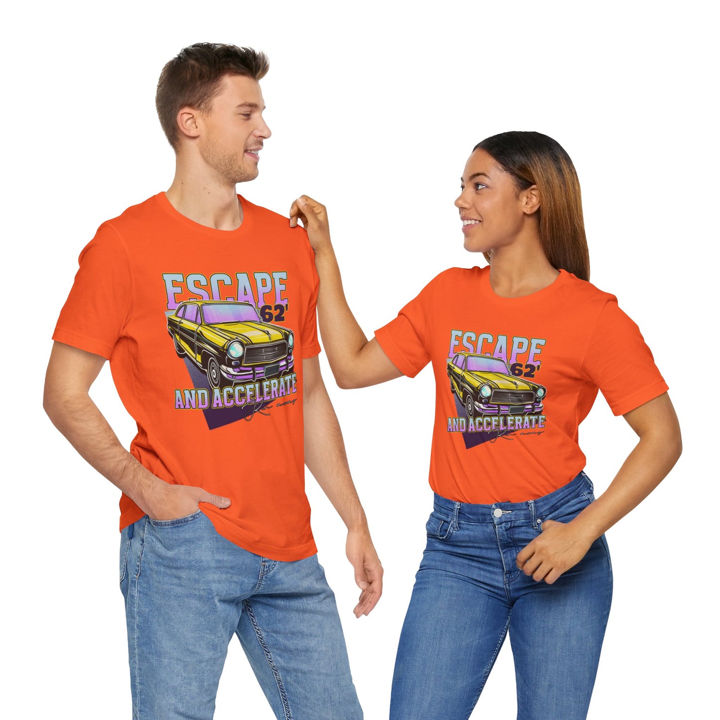 Escape And Accelerate Unisex Jersey Short Sleeve Tee