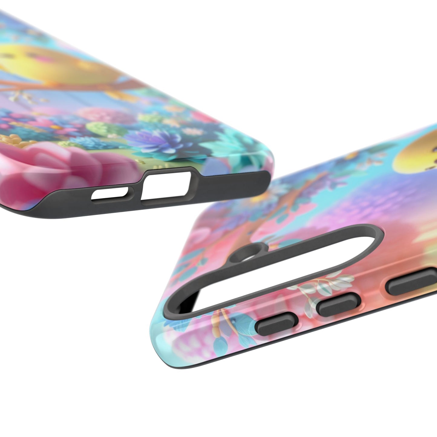 Colorful Bird Samsung Phone Case, Spring Vibe Mobile Shell