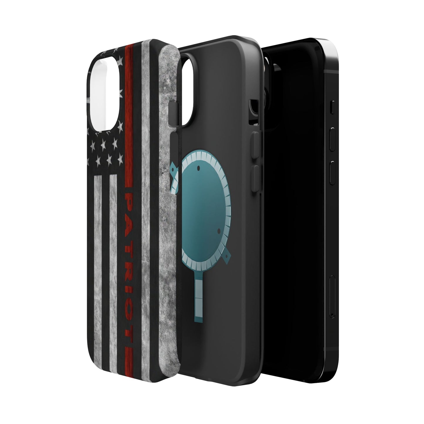 Red Line Magnetic Phone Cases, Firefighter Gift