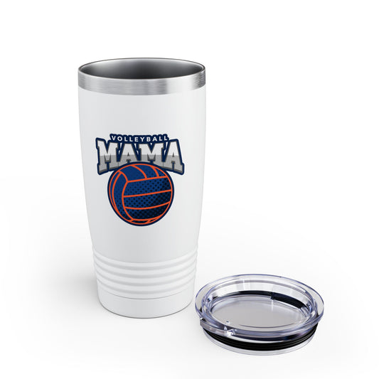 Volleyball Mama Ringneck Tumbler, 20oz