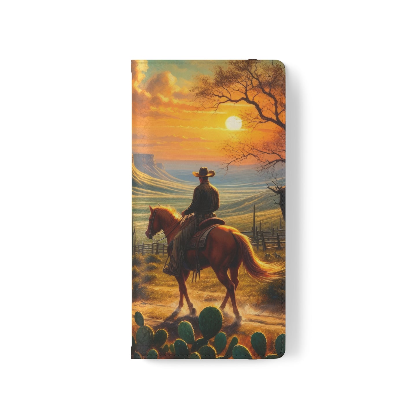 Texas Sunset Flip Cases