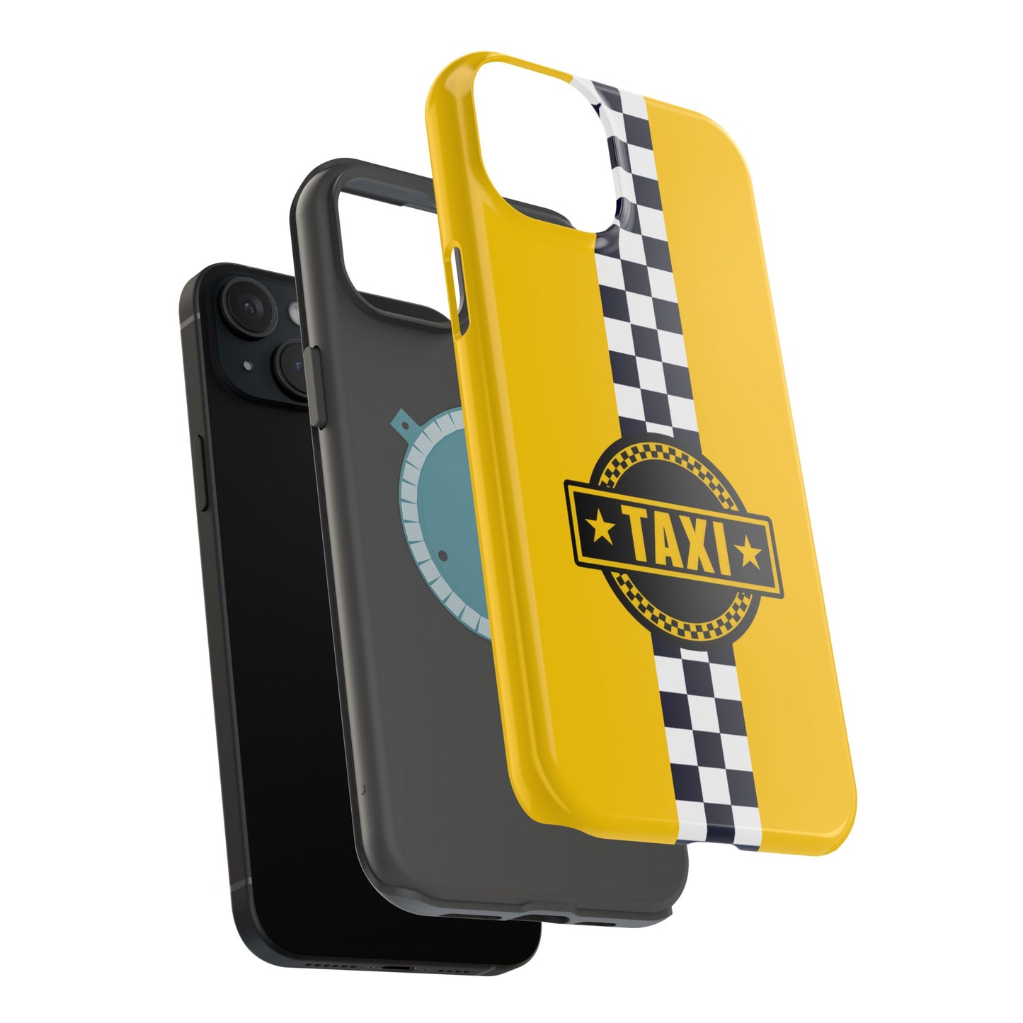 City Taxi Magnetic iPhone Cases