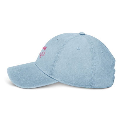 Super Mom Denim Cap / Embroidered