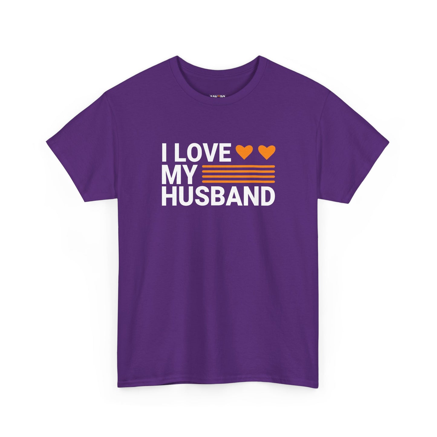Love My Husband Unisex Heavy-Cotton Tee - Cute Casual Shirt