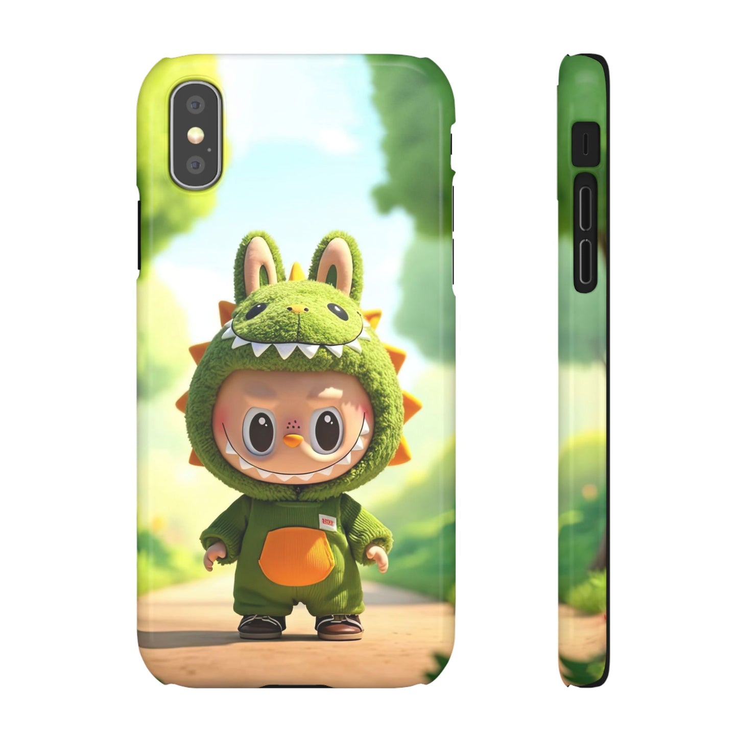 The Monsters Snap Case for iPhone Models – Playful Dinosaur Design