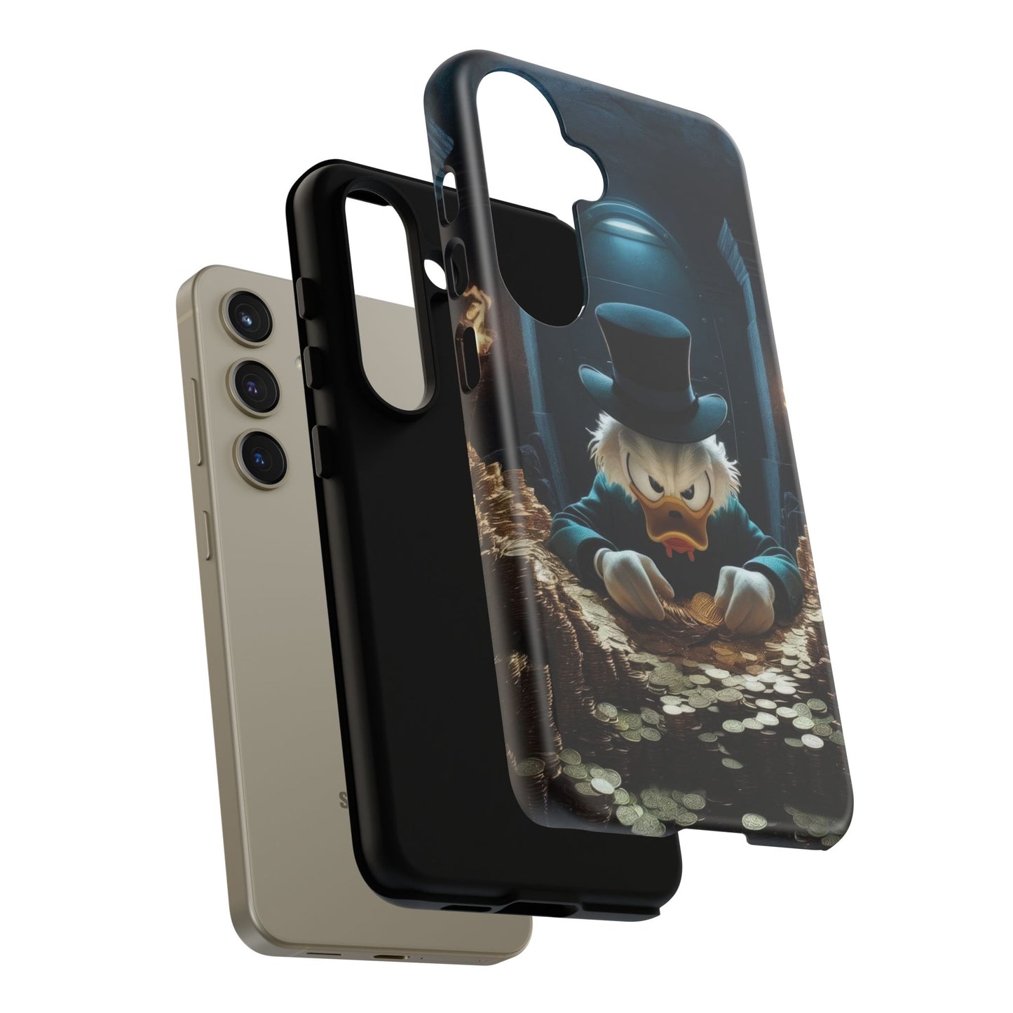 Scrooge McDuck Samsung Phone Case for Cartoon Lovers