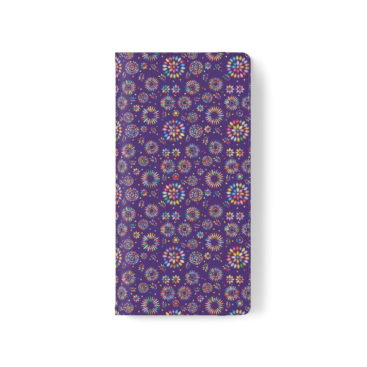 Vibrant Vibes Flip Cases / Purple