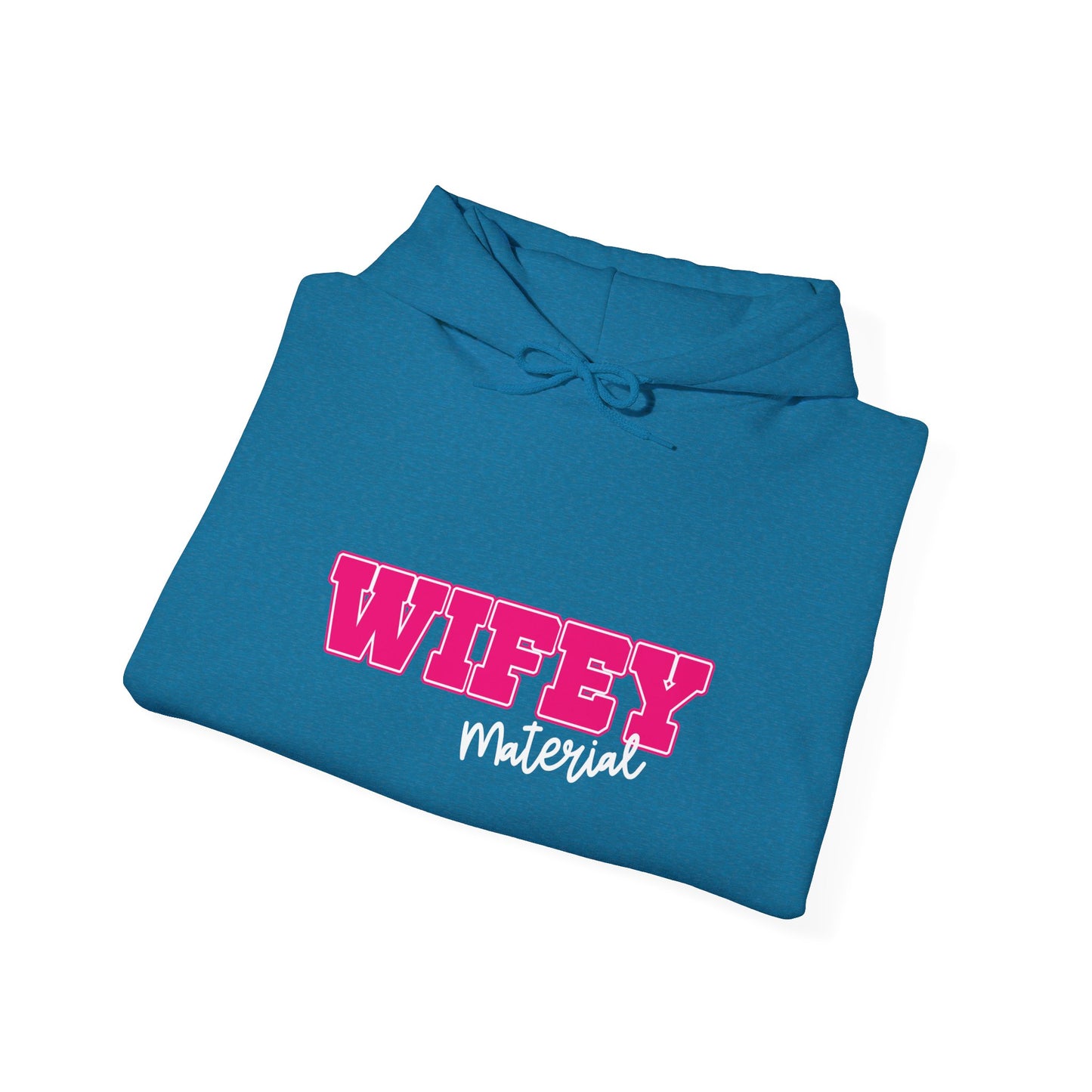 Wifey Material Unisex Heavy Blend™ Hooded Sweatshirt