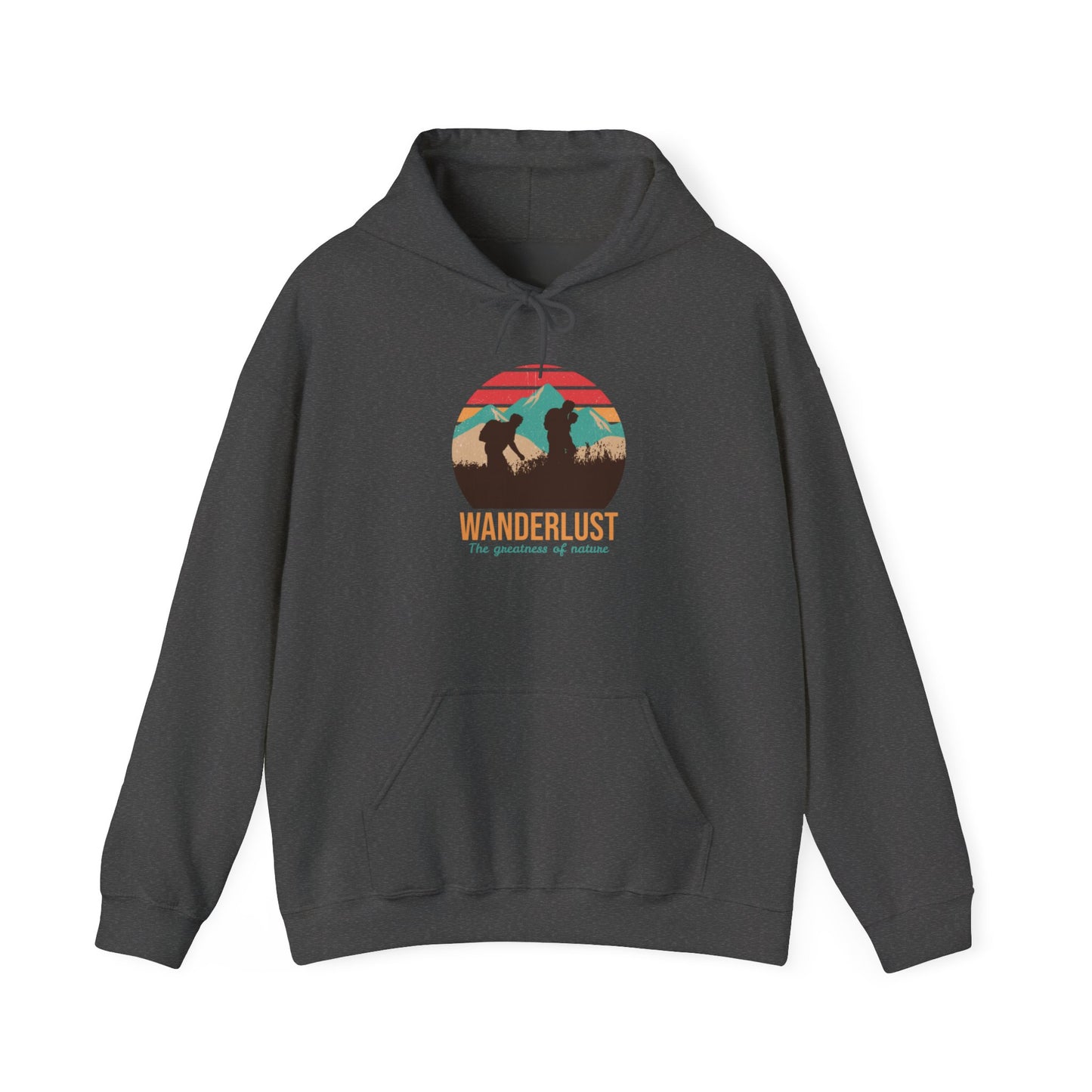 Wanderlust The Greatness Of Nature Unisex Heavy Blend™ Hooded Sweatshirt