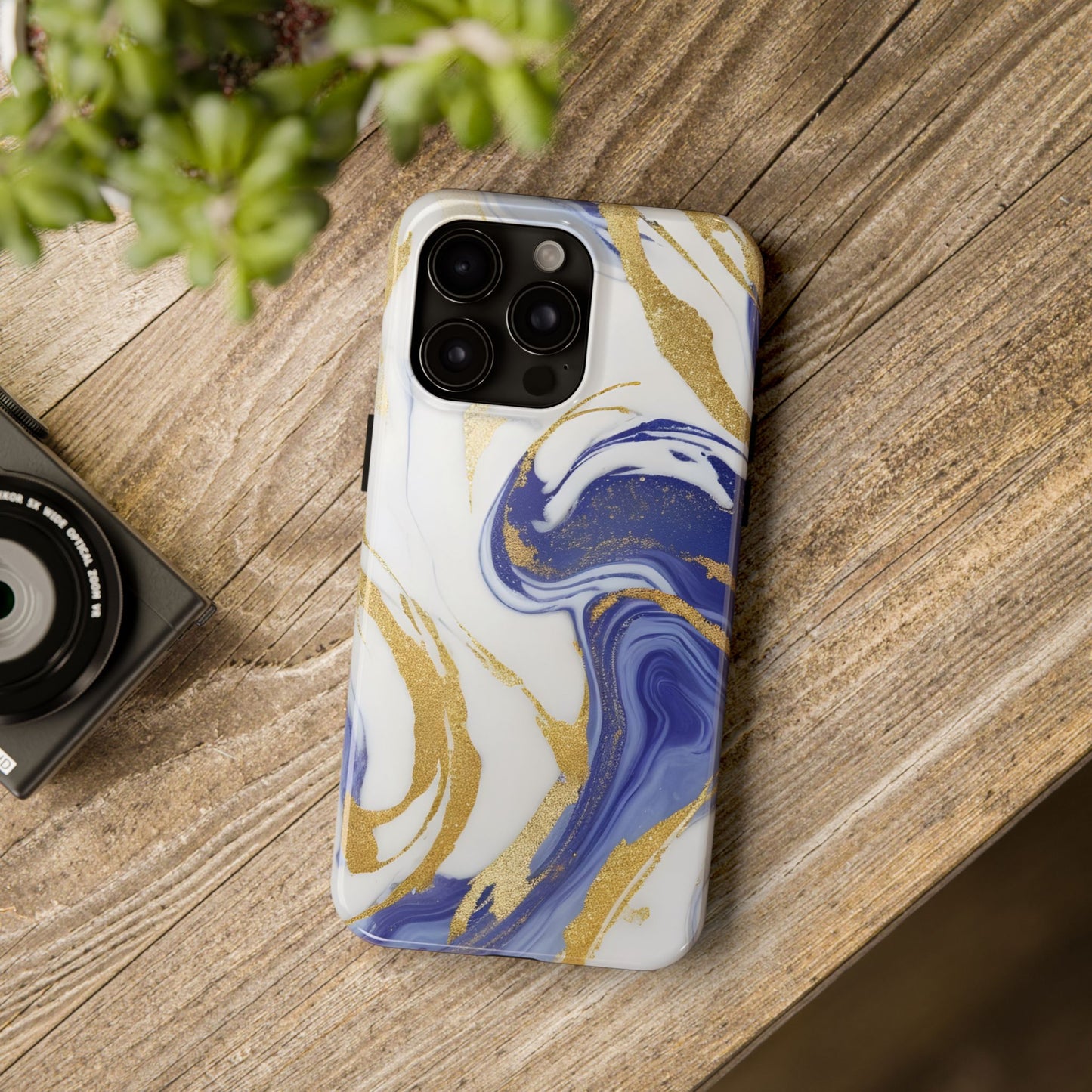 Elegant Marble Phone Case, Stylish Tech Accessory