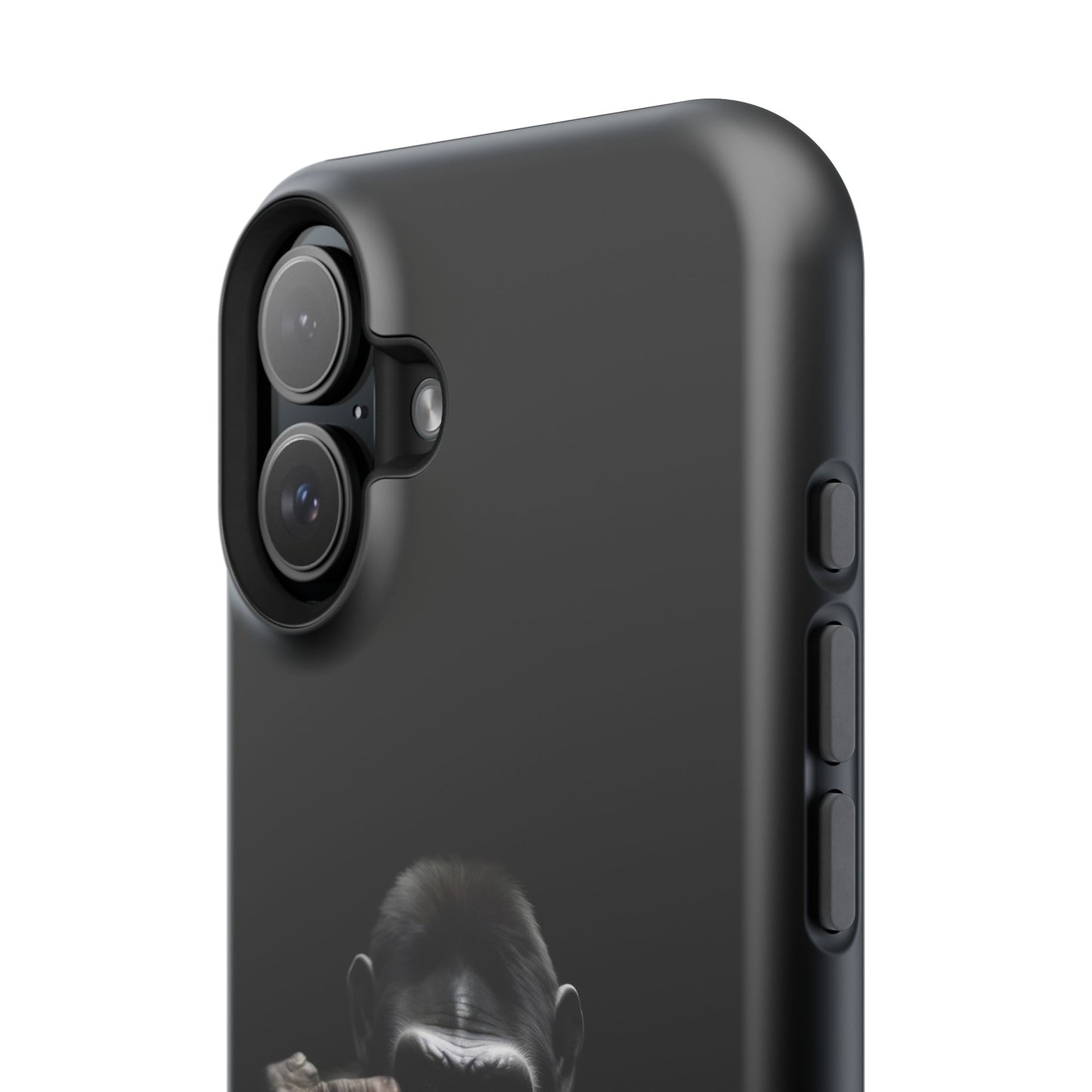 Edgy Gorilla Magnetic iPhone Case, Unique Cell Phone Cover