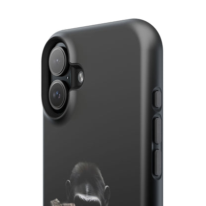 Edgy Gorilla Magnetic iPhone Case, Unique Cell Phone Cover