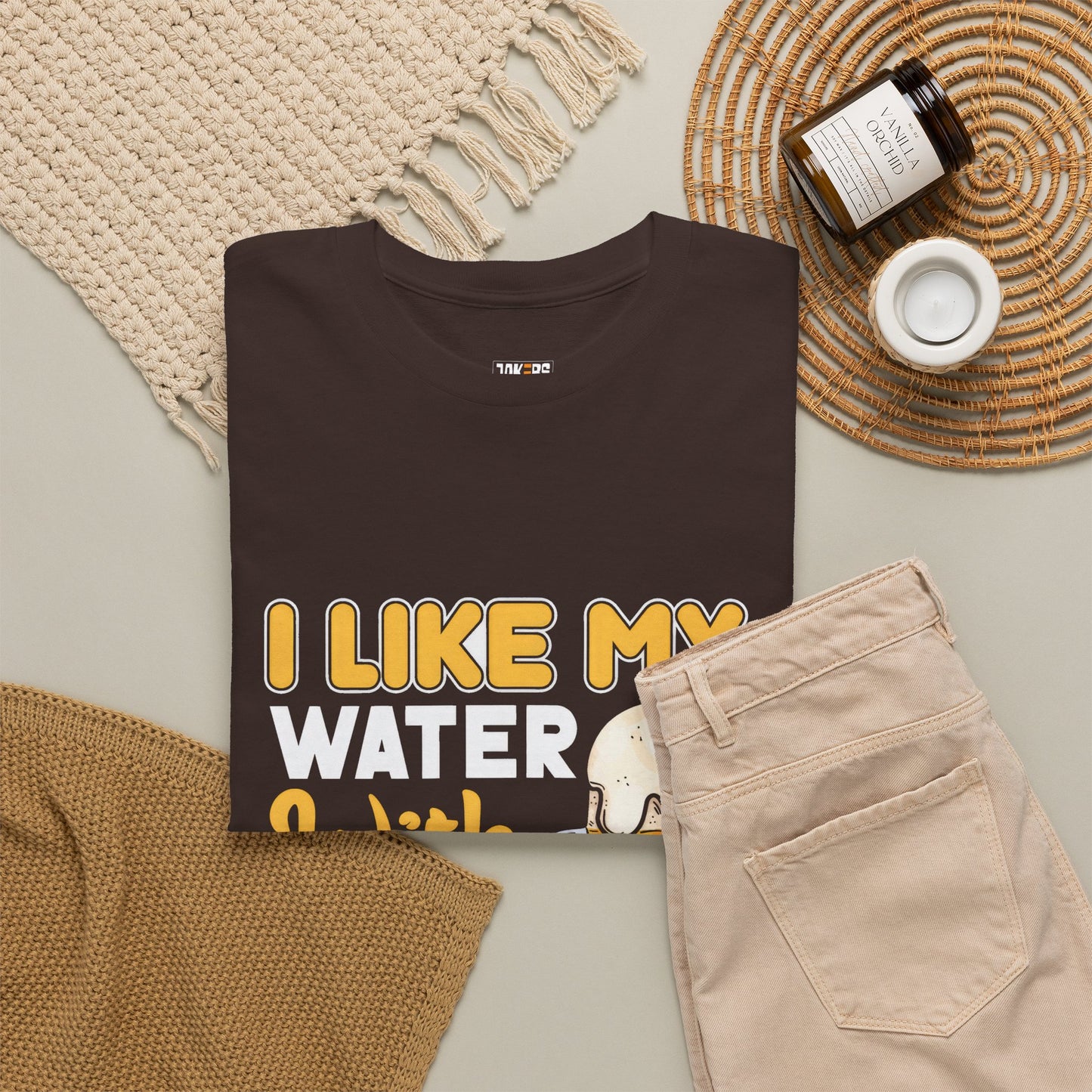 I Like My Water - Funny Beer Slogan Tee