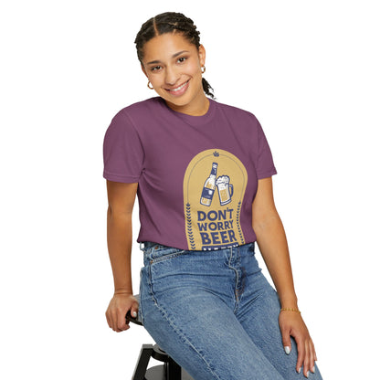 Beer Happy Unisex T-shirt - Funny Beer Tee