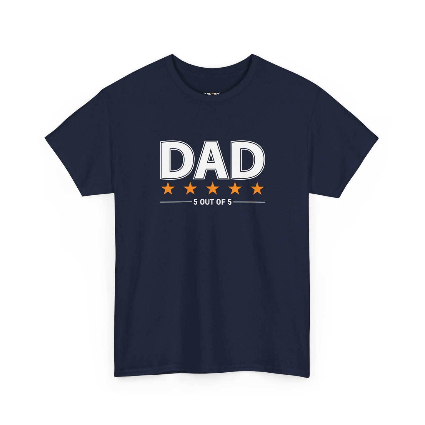 Father's Day Unisex Tee - 5 Stars Dad T-shirt