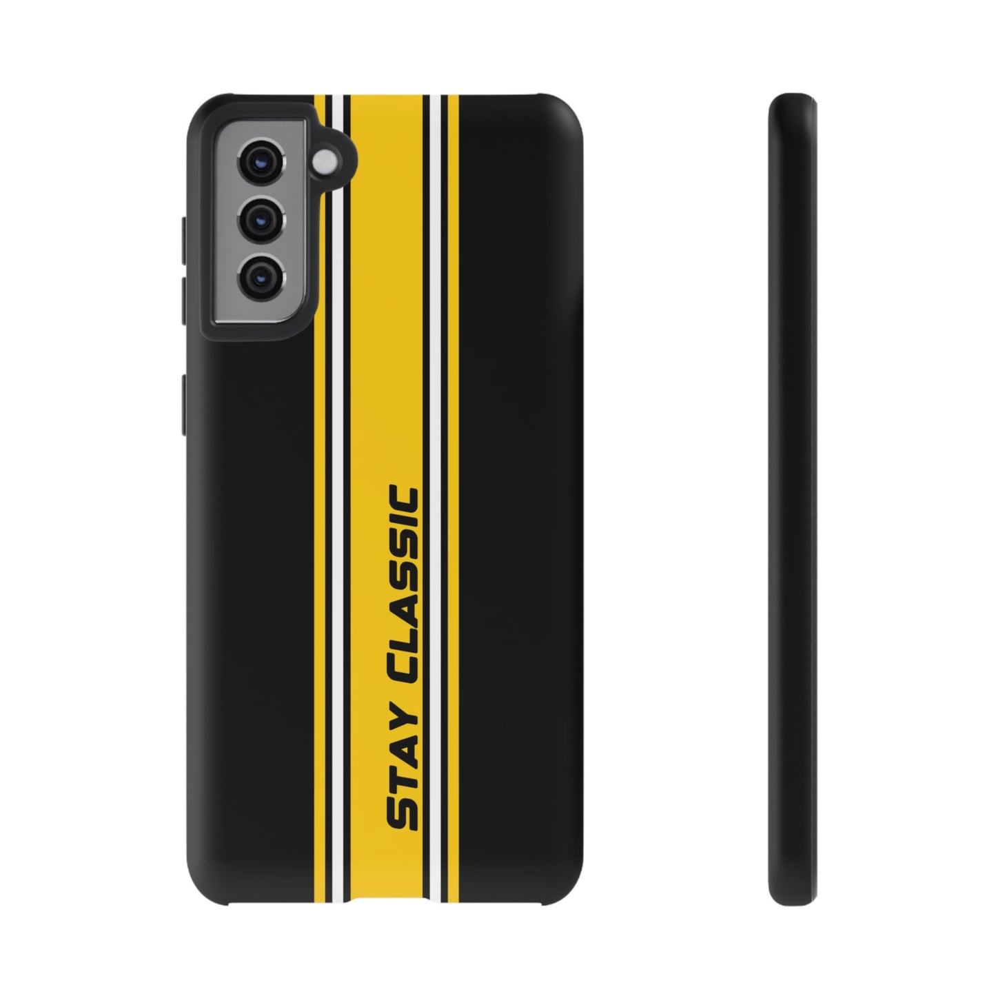 Stay Classic Tough Case – Minimalist Racing Design