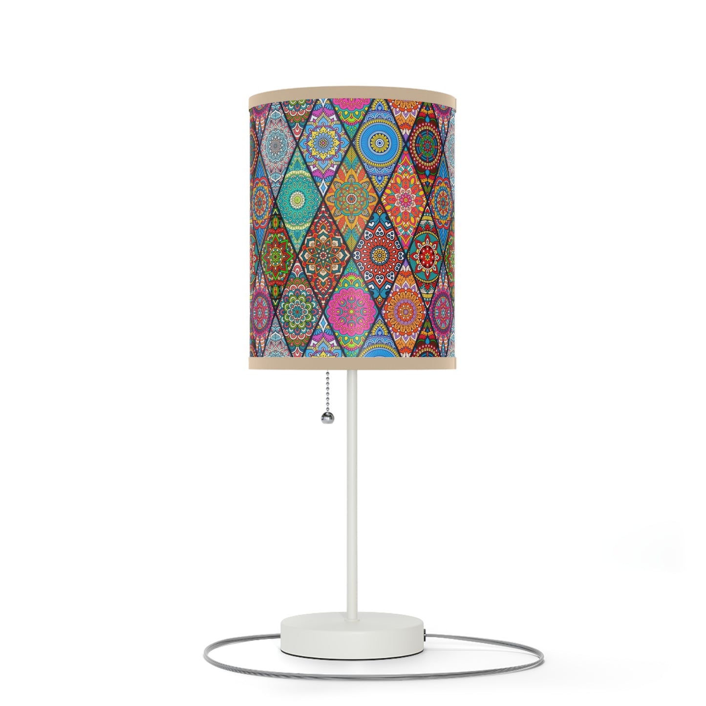 Mandala Argyle Lamp on a Stand, US|CA plug