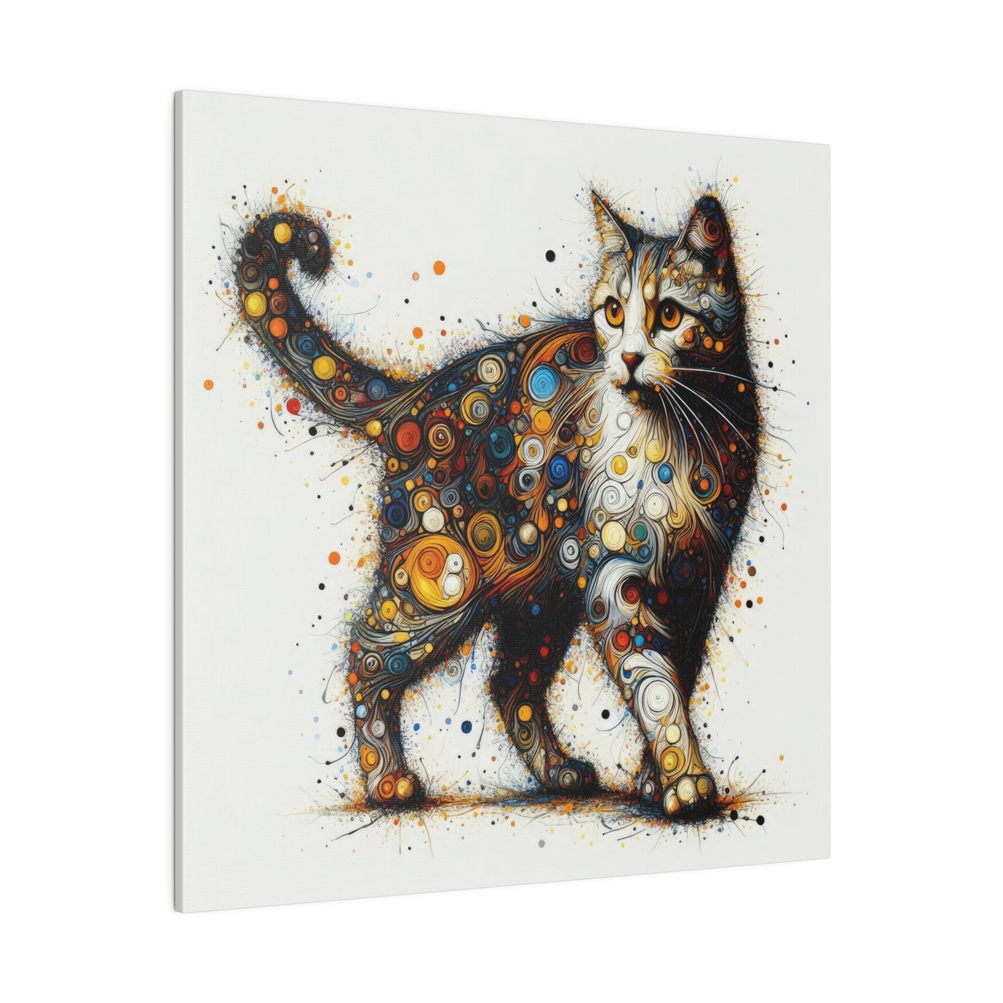 Purrfect Expression Matte Canvas, Stretched, 0.75"