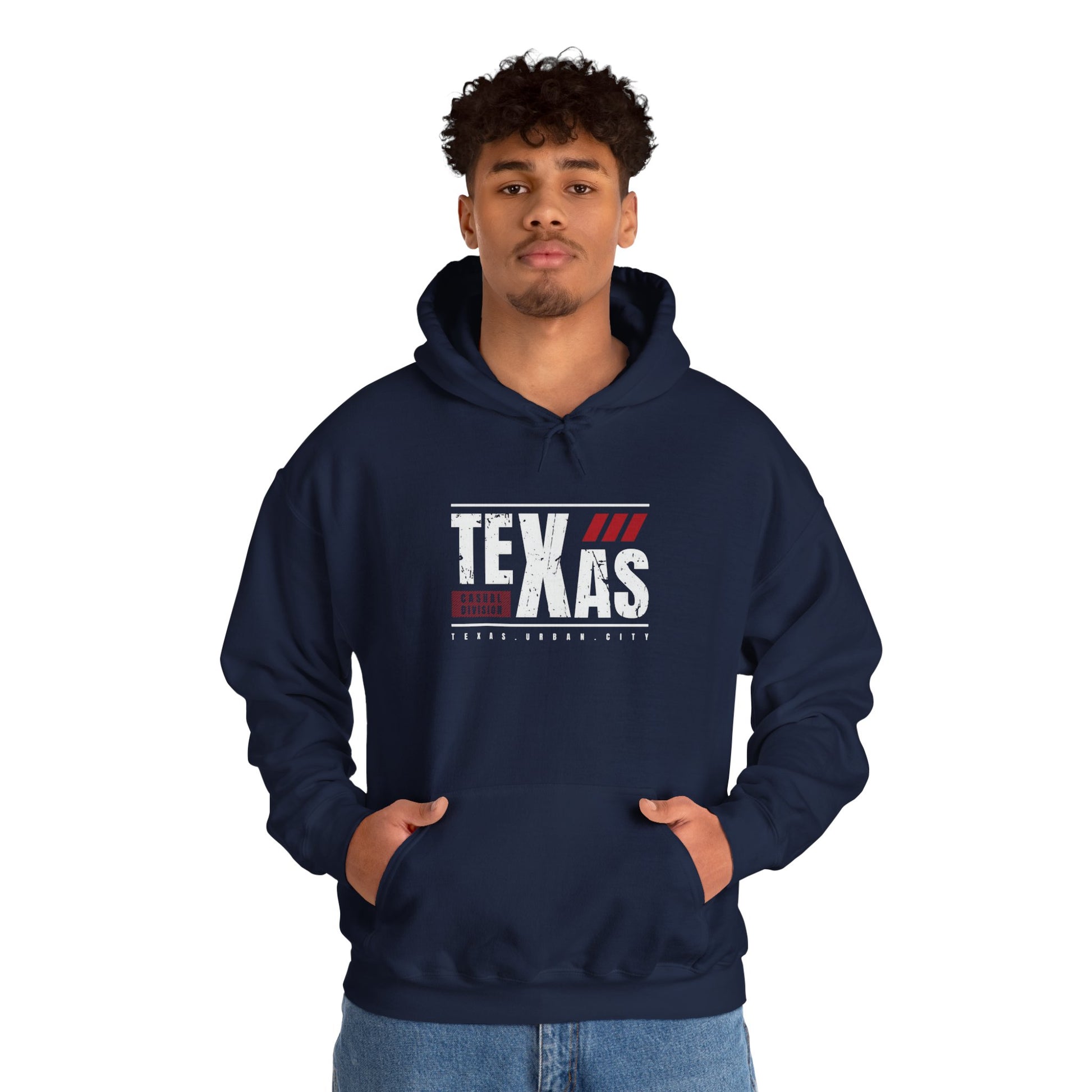 Texas Unisex Heavy Blend Hoodie - Bold Design for Everyday Comfort