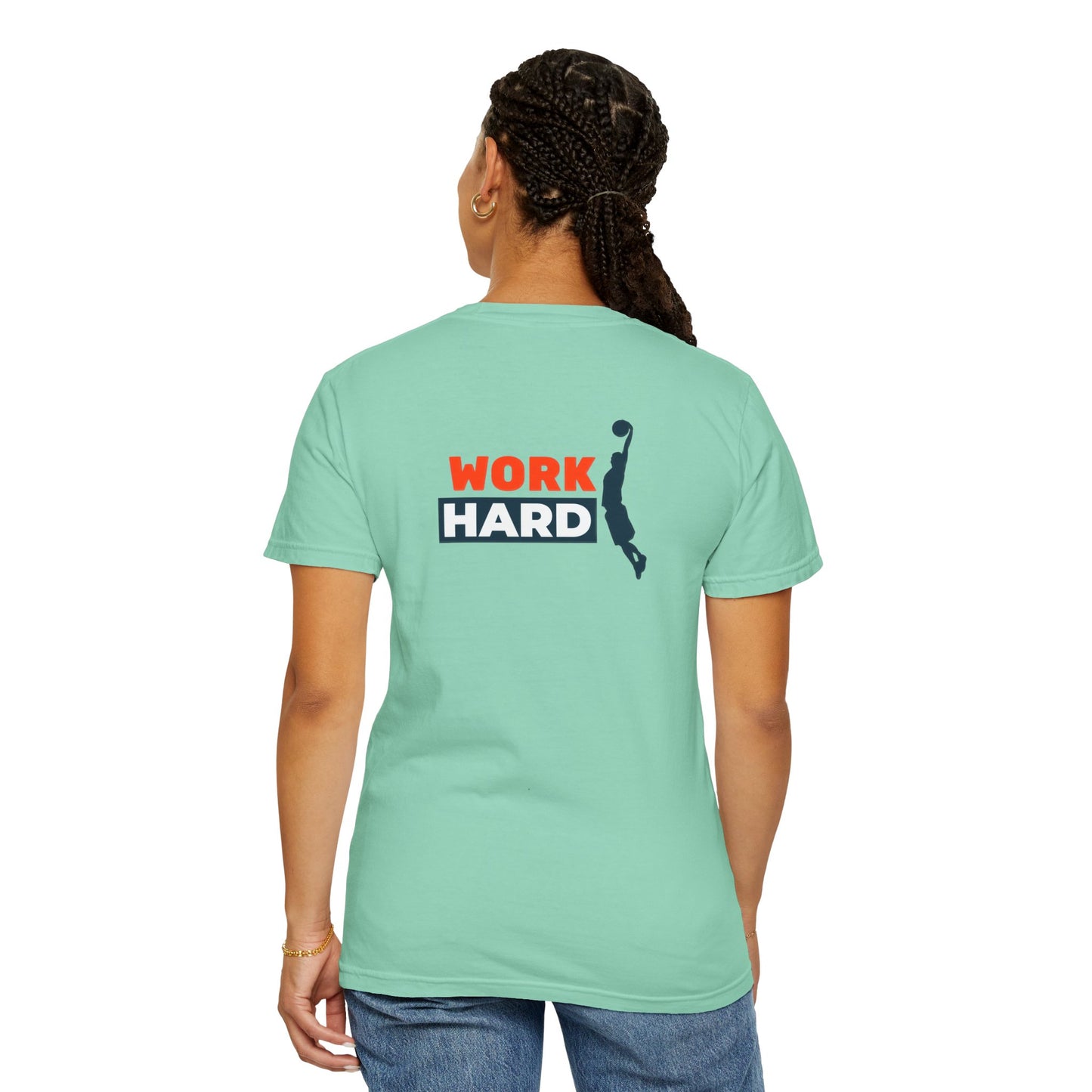 Work Hard Unisex Garment-Dyed T-shirt