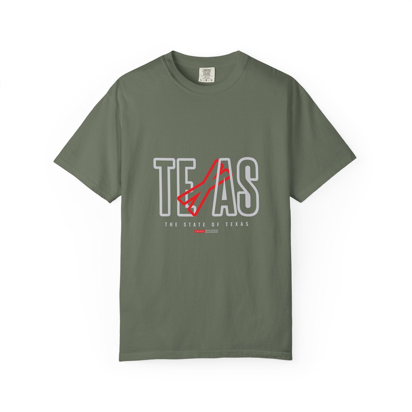 Texas Pride Unisex Garment-Dyed T-Shirt - Casual Style for State Lovers