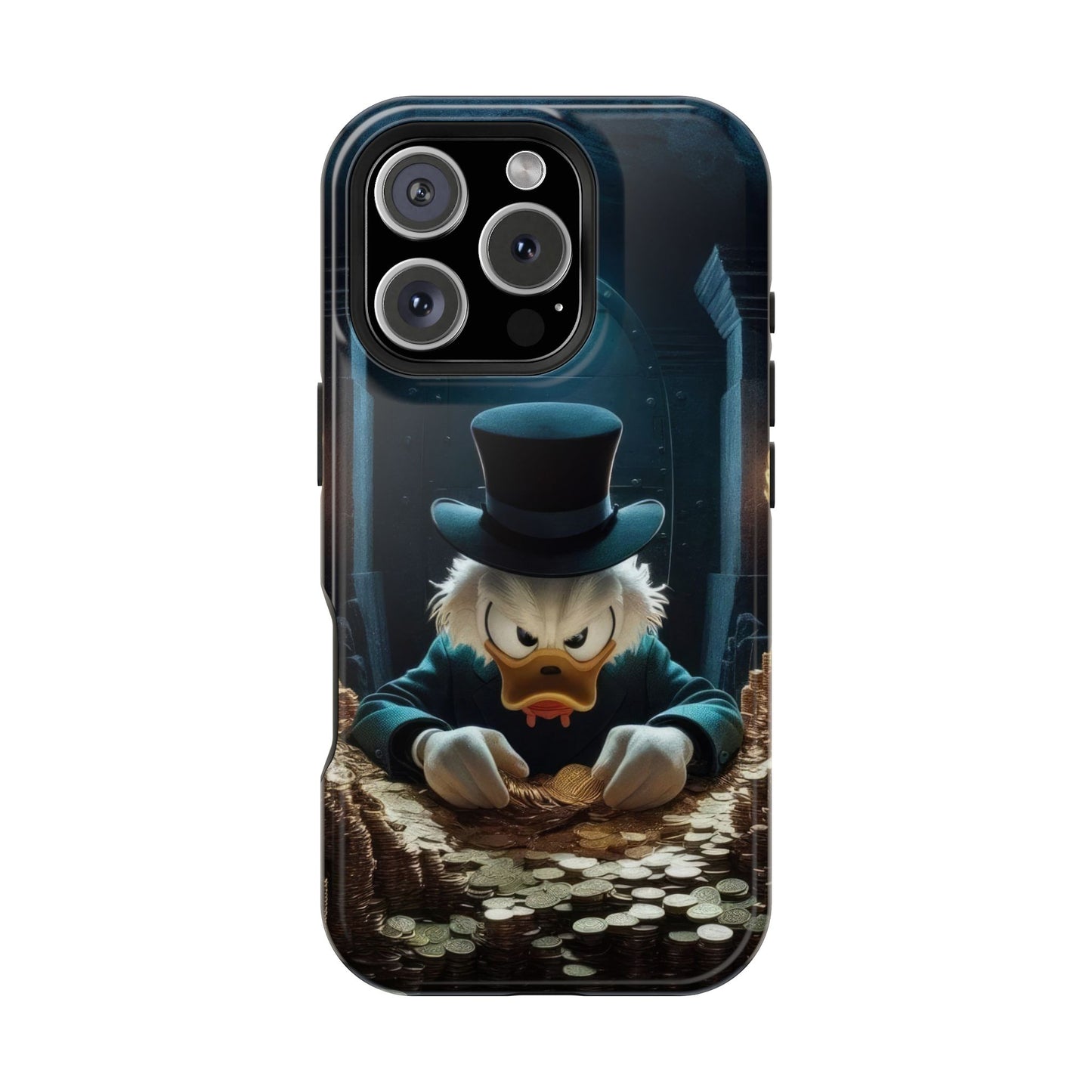 Magnetic Phone Case - Scrooge McDuck Design