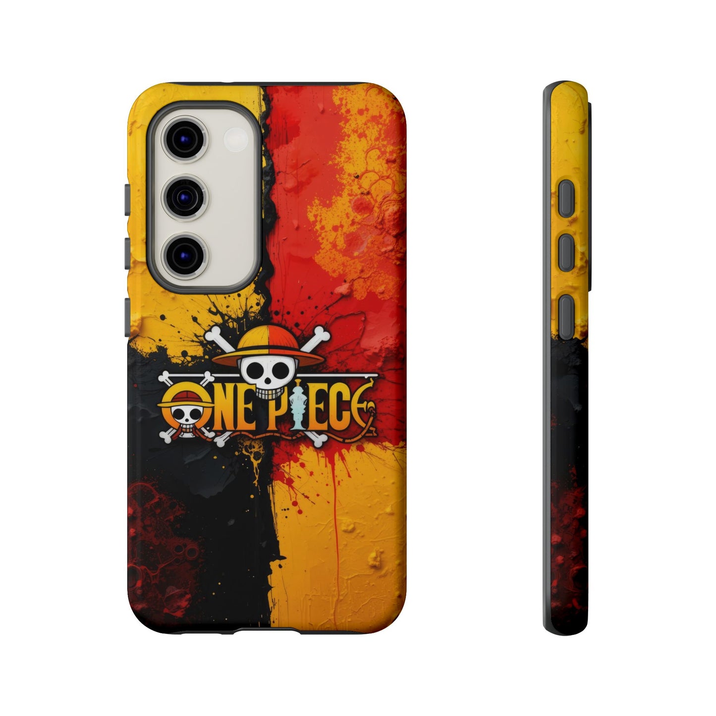 One Piece Samsung Tough Phone Case, Anime Vibrant Design
