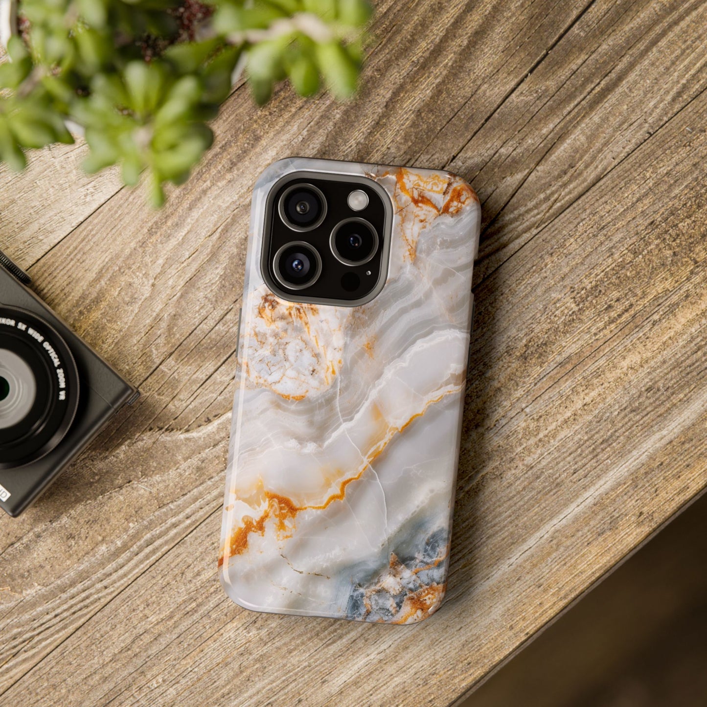 Pure Elegance Marble Magnetic iPhone Case, Stylish & Trendy Accessories