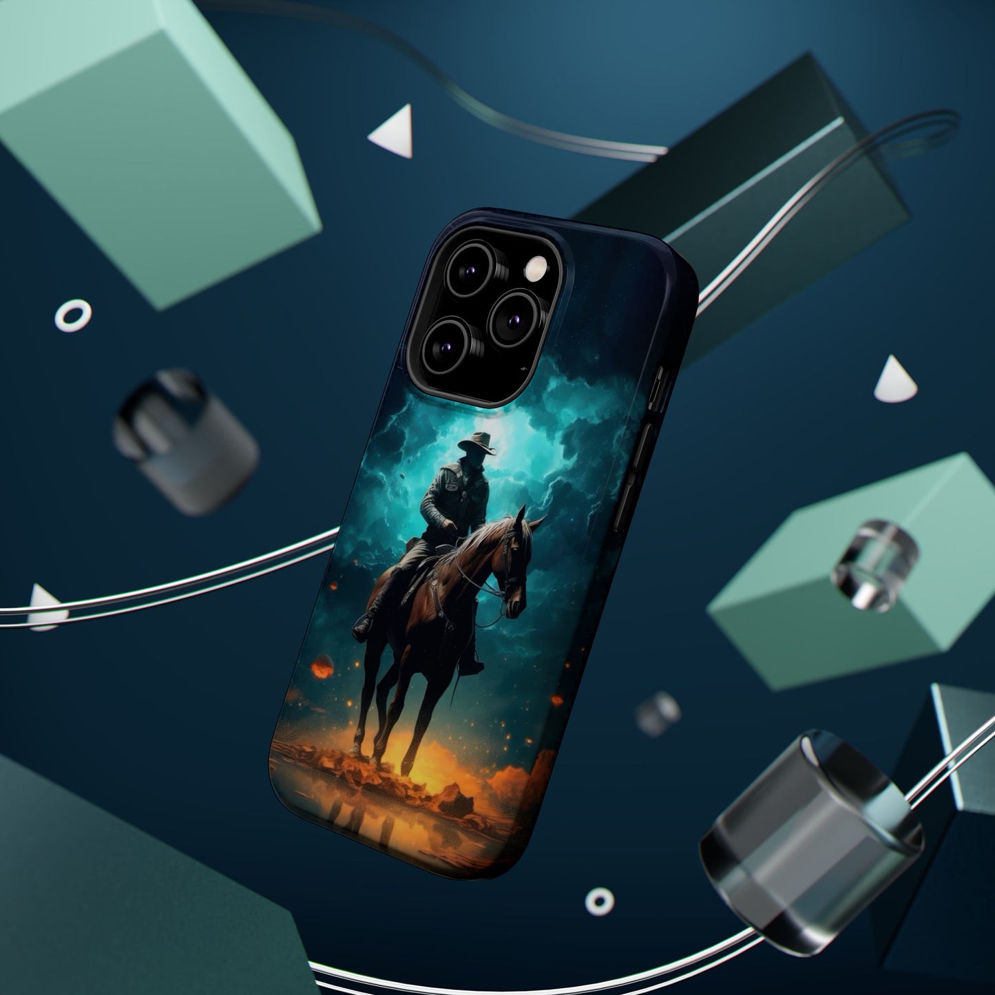Lone Star Rider iPhone Magnetic Tough Cases