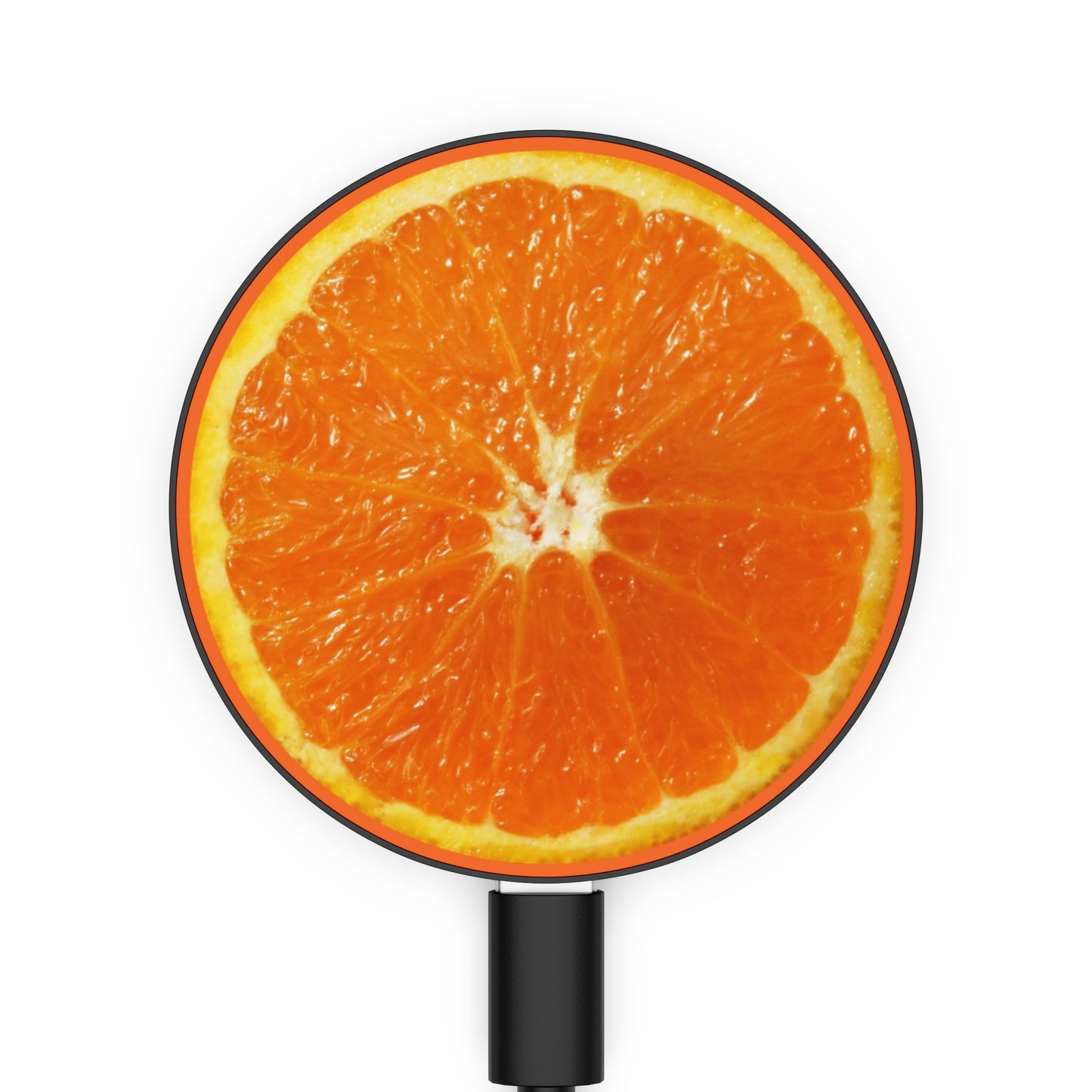 Orange Magnetic Induction Charger