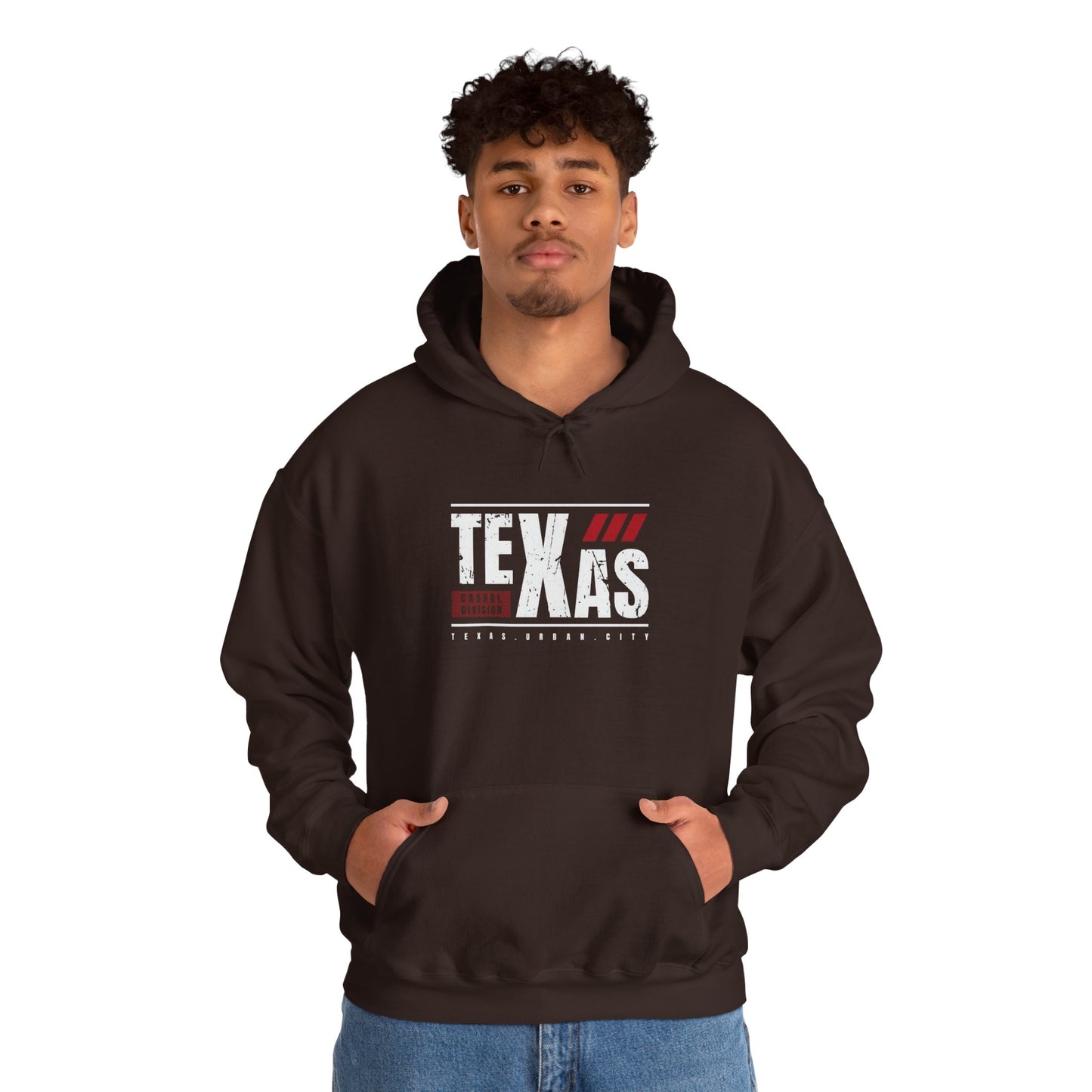 Texas Unisex Heavy Blend Hoodie - Bold Design for Everyday Comfort