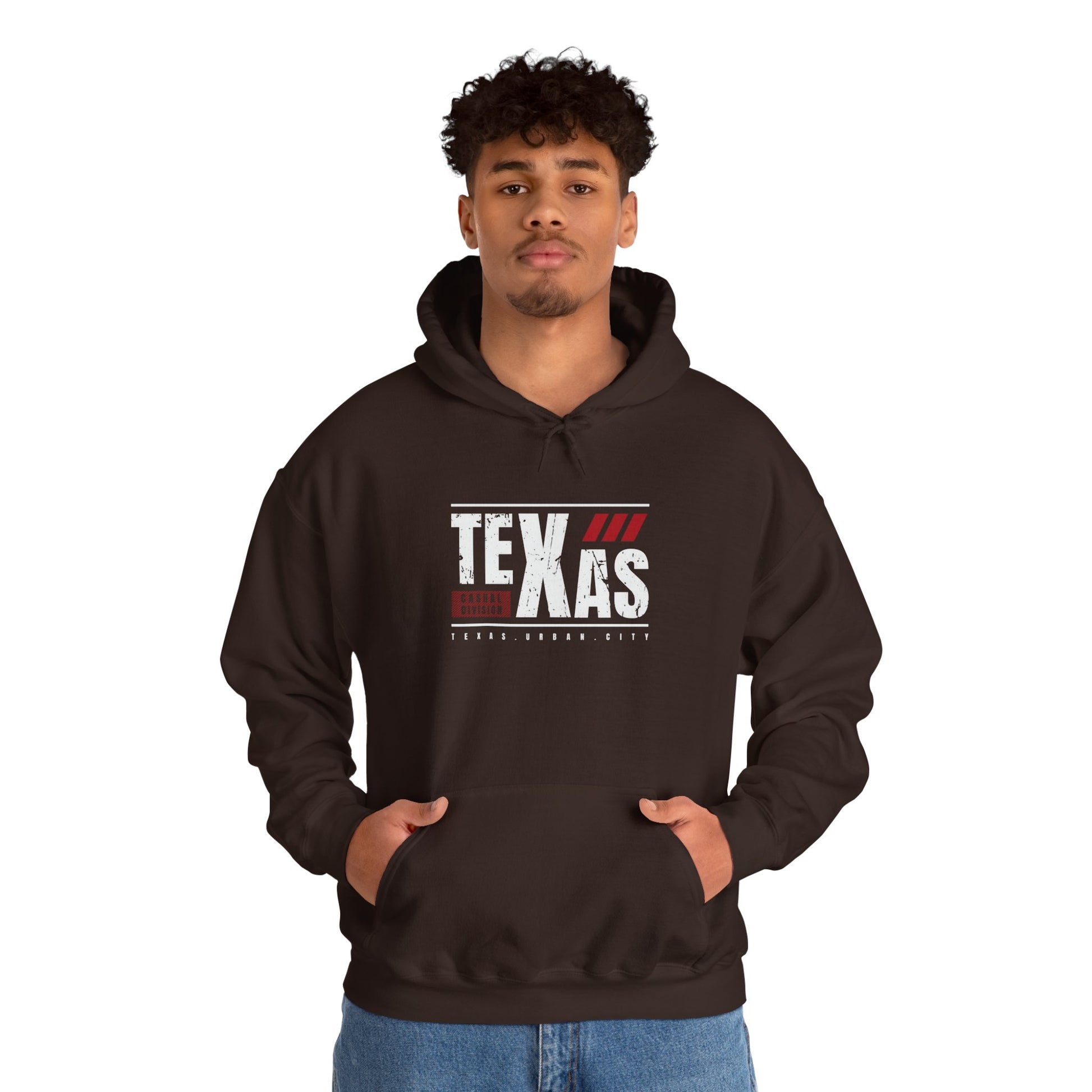 Texas Unisex Heavy Blend Hoodie - Bold Design for Everyday Comfort