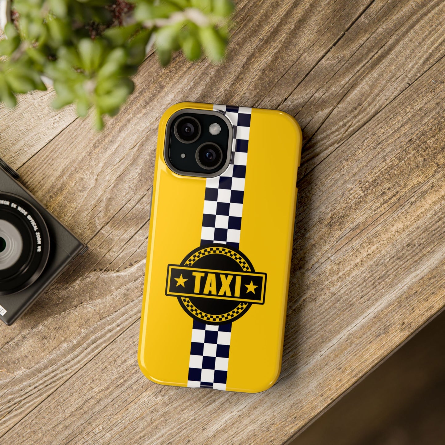 City Taxi Magnetic iPhone Cases