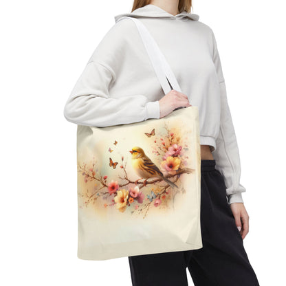Blooming Melody Tote Bag