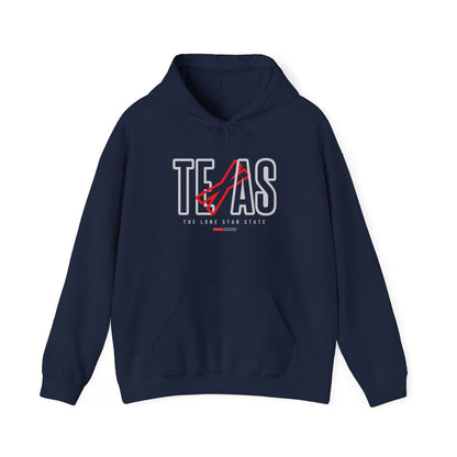 Texas Unisex Heavy Blend Hoodie - Comfortable & Stylish for Any Occasion