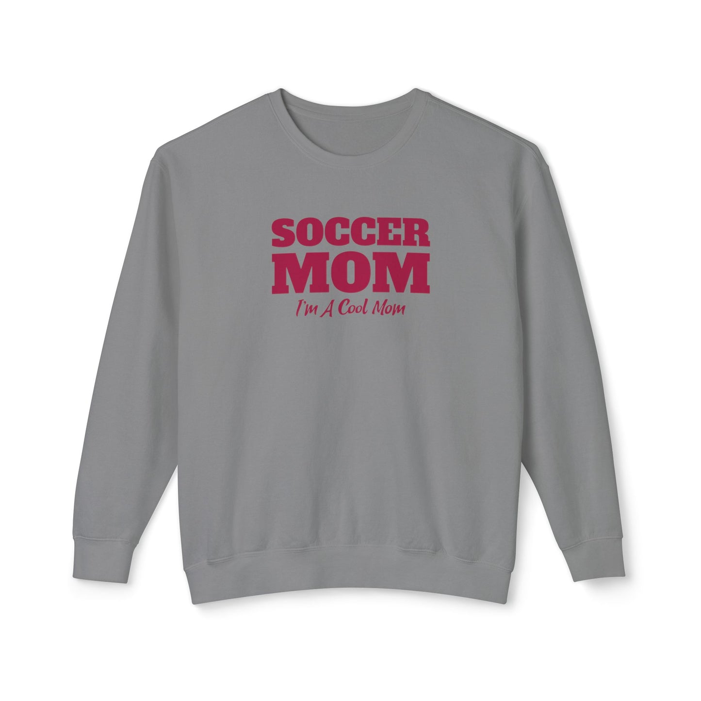 Soccer Mom Unisex Lightweight Crewneck Sweatshirt