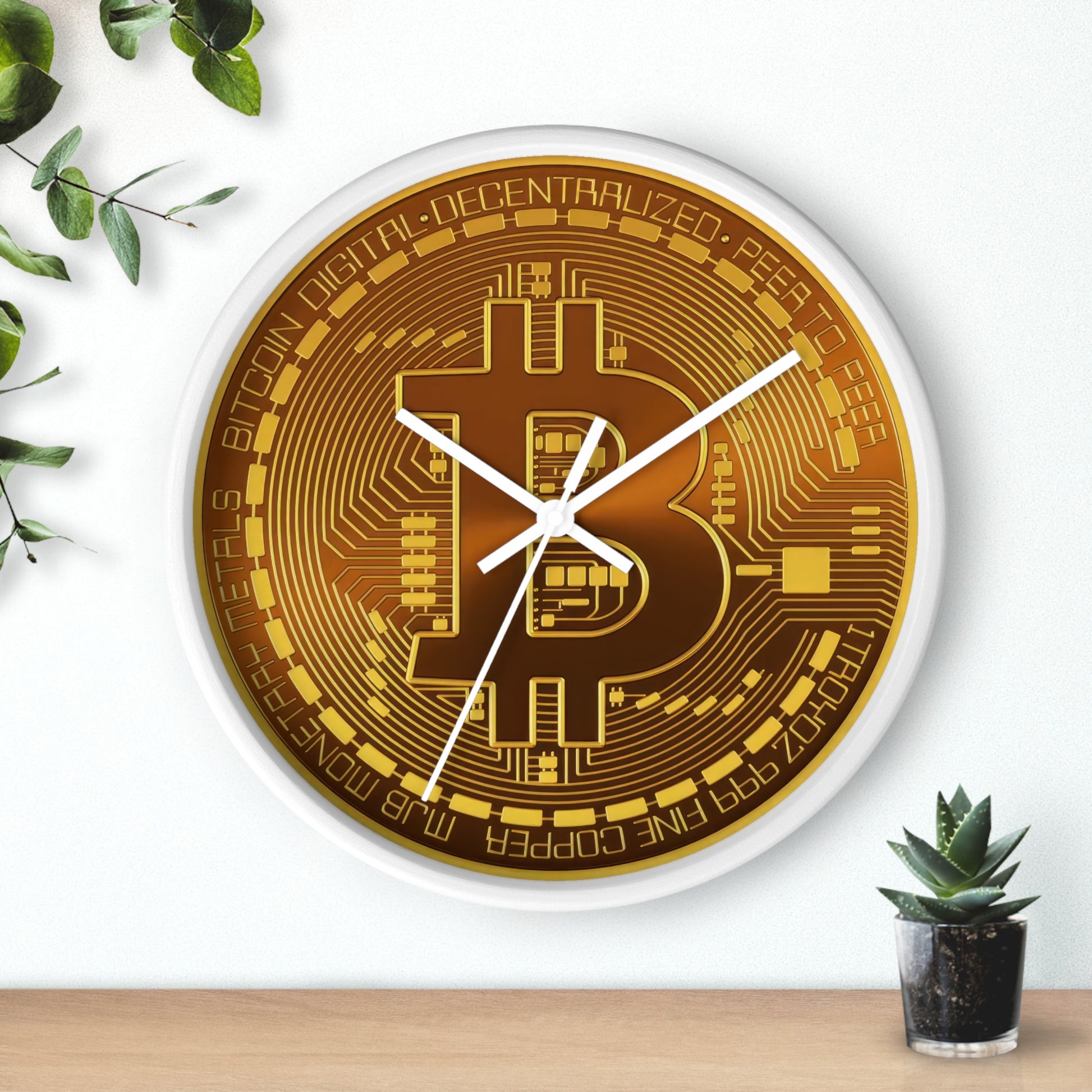 Bitcoin Wall Clock