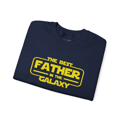 Galaxy-Themed Father's Day Crewneck Sweatshirt