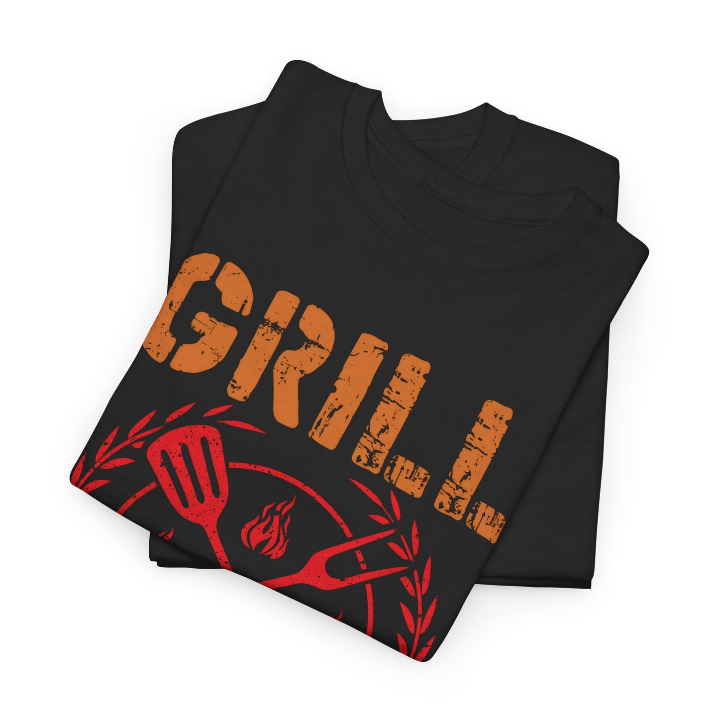 Grill Sergeant Unisex Heavy Cotton Tee - Fun BBQ Shirt for Grill Masters