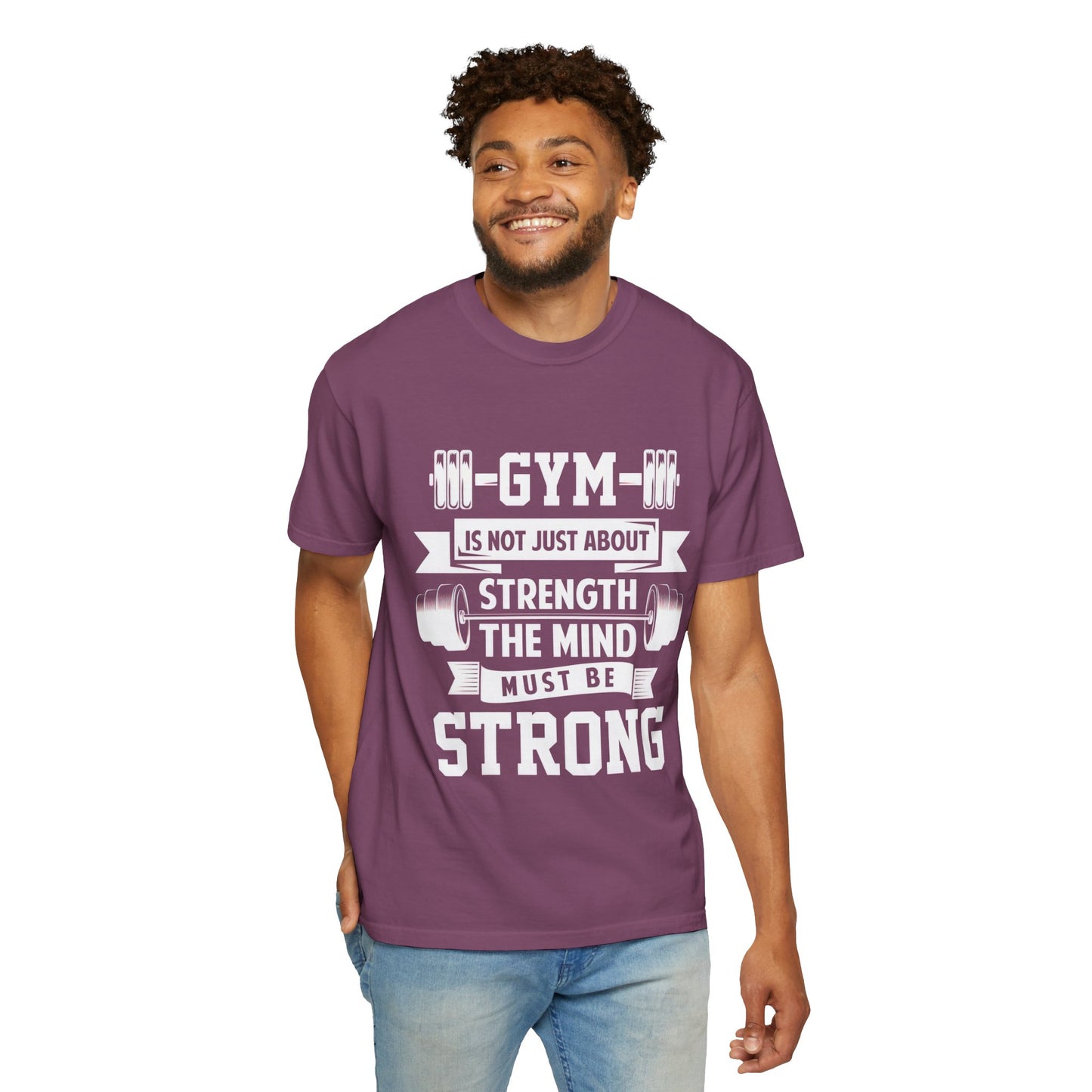 Strength Mind Gym T-Shirt - Unisex Garment-Dyed Tee