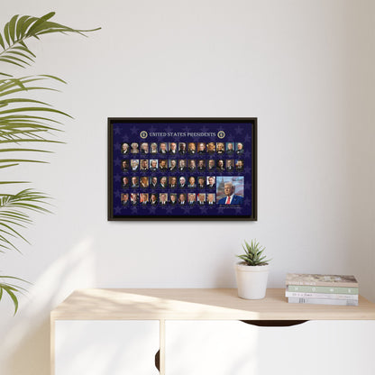 Presidential Portraits Canvas Art Print / Framed