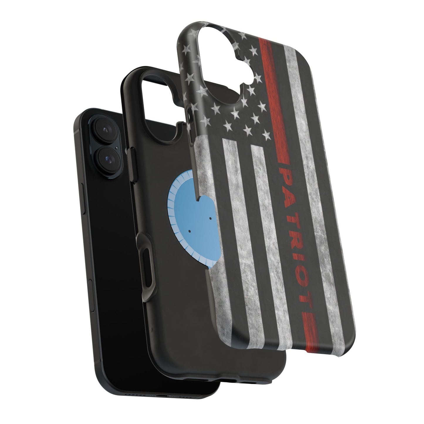 Red Line Magnetic Phone Cases, Firefighter Gift