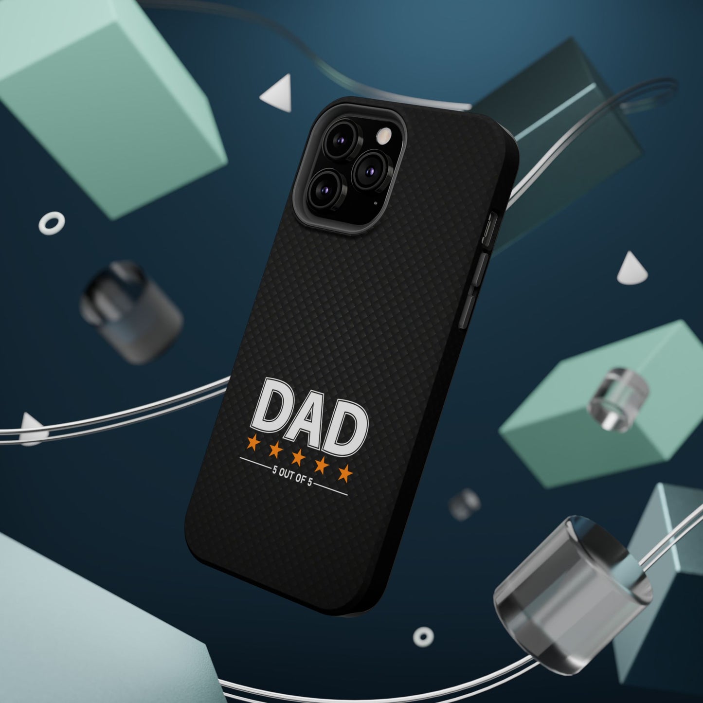 Dad 5 Out of 5 Stars Magnetic Phone Case