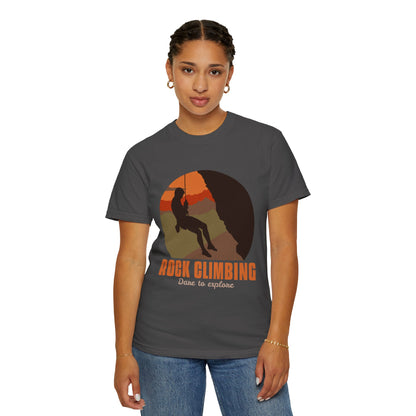 Rock Climbing Dare To Explore T-shirt